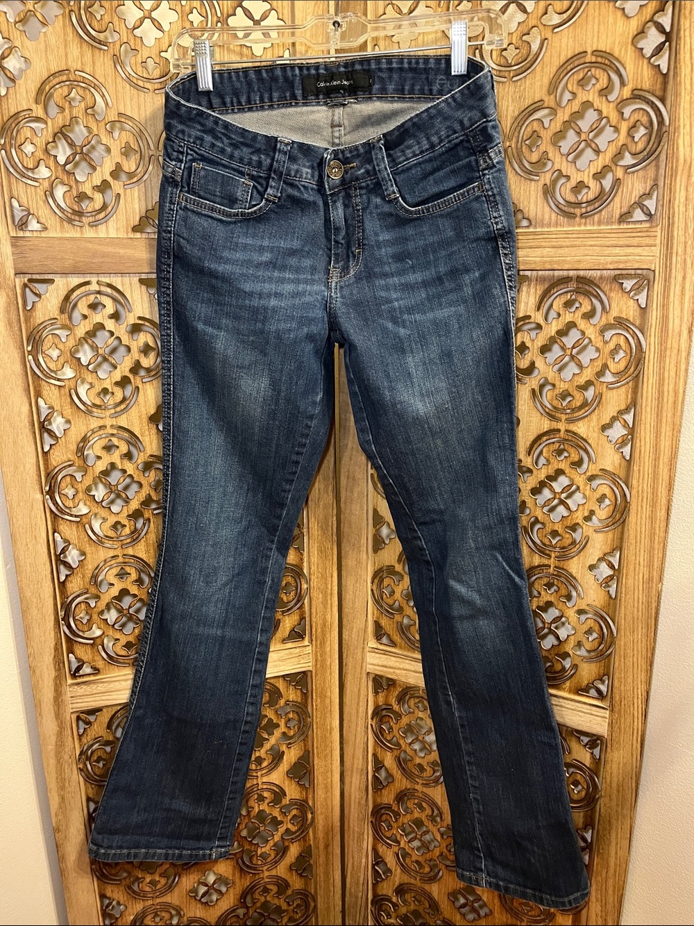 Calvin Klein Jeans Women's Dark Indigo Bootcut Jeans